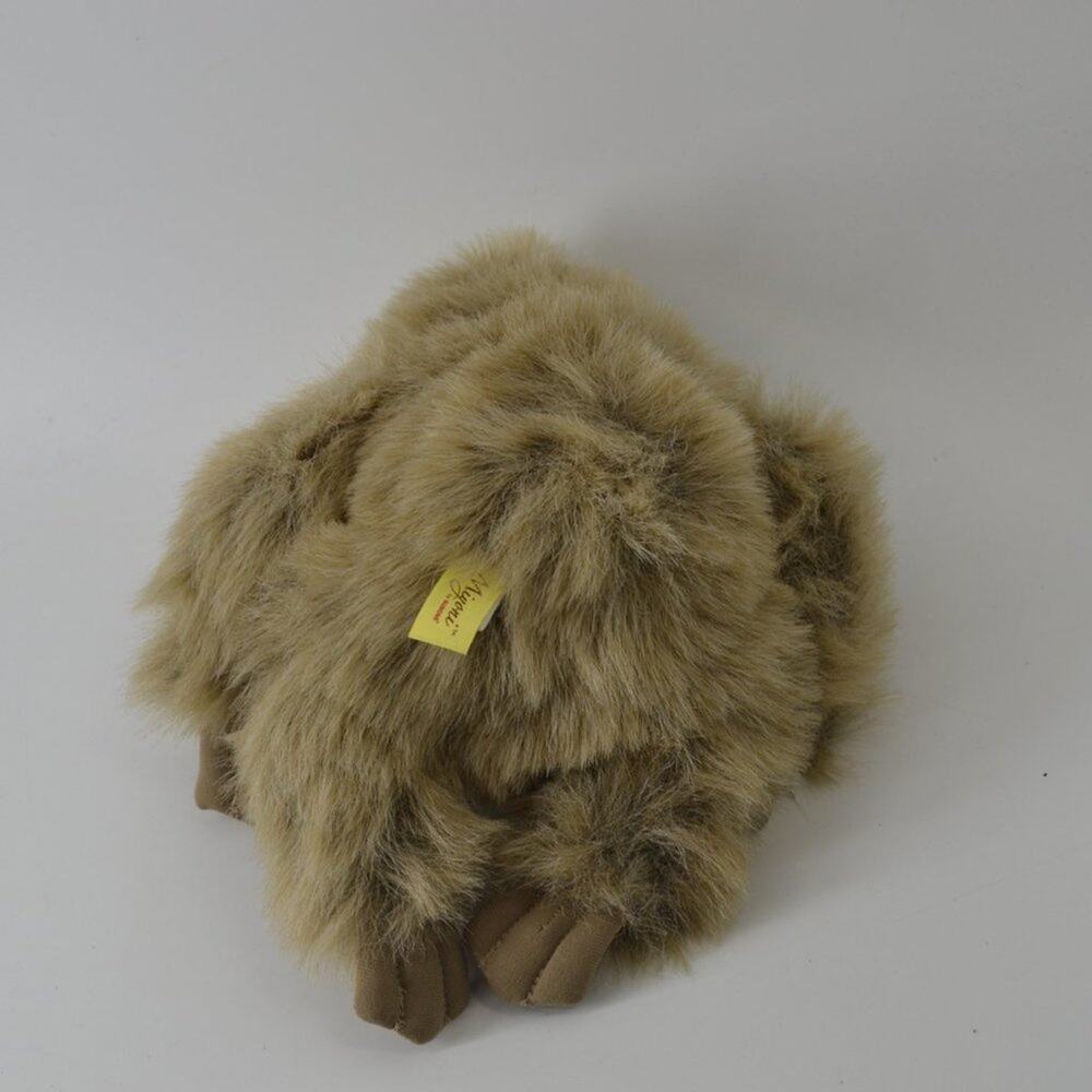 Miyoni by Aurora Sloth plush brown faux fur Stuffed Animal - Picture 5 of 13